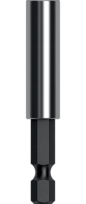 BH SS. Удлинитель под насадку для шуруповерта типа OB PH, с усиленным магнитом и фланцем из нержавеющей стали