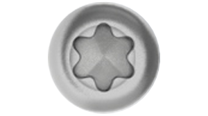 EDS-C 6,3. Самонарезающий винт по бетону для комплектации ПТЭ для механического крепления в стяжку, ребристые плиты перекрытия и бетон