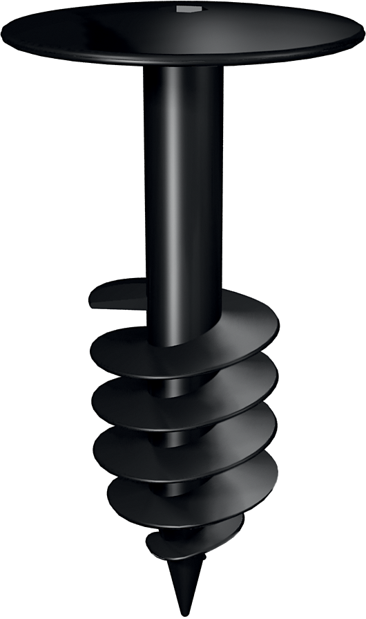 Roof  R 28. Polymeric disk-shaped screw dowel