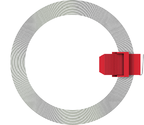 Металлическая перфорированная лента ЛС2. Металлическая перфорированная лента для крепления систем неизолированных проходок, систем водоснабжения и отопления через ограждающие конструкции