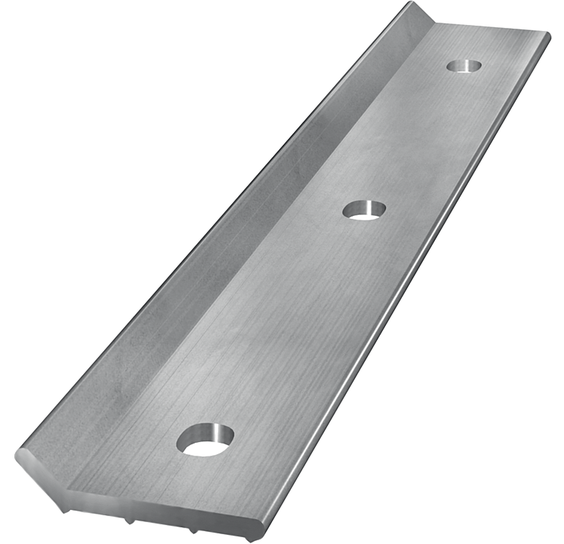 Рейка прижимная РА1. Рейка прижимная алюминиевая с увеличенным краевым бортиком