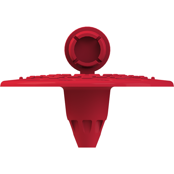 Стена 3. Полимерный тарельчатый элемент с специальной тепло- и гидроизоляционной заглушкой