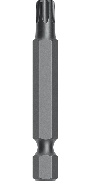 Tx30. Односторонняя насадка для шуруповерта с упрочненным намагниченным шлицем типа TORX