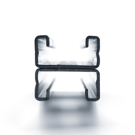 Профиль монтажный TSC 41х42 сдвоенный. Профиль монтажный TSC 41х42 сдвоенный