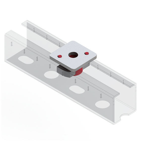 Гайка быстрого монтажа TNQ 41 6F. Гайка быстрого монтажа TNQ 41 6F