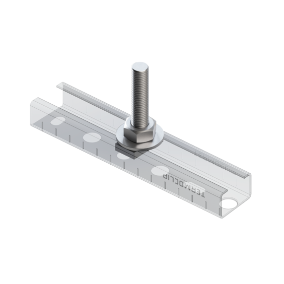 Гайка шестигранная HN DIN 934 Termoclip