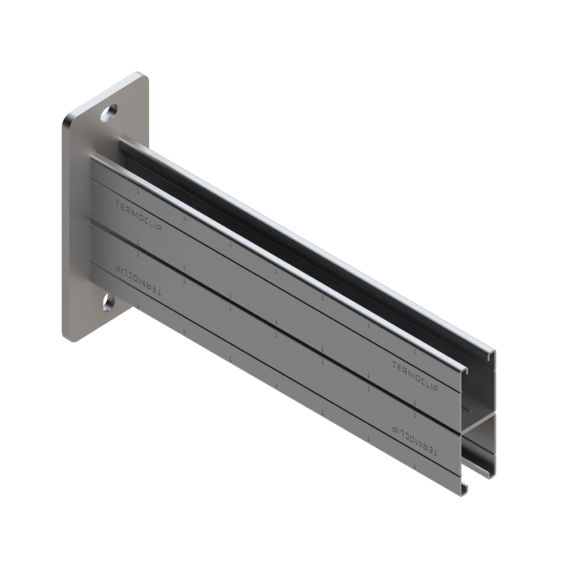 Консоль TCA 41х124D. Консоль сдвоенная TCA 41х124х2,5D