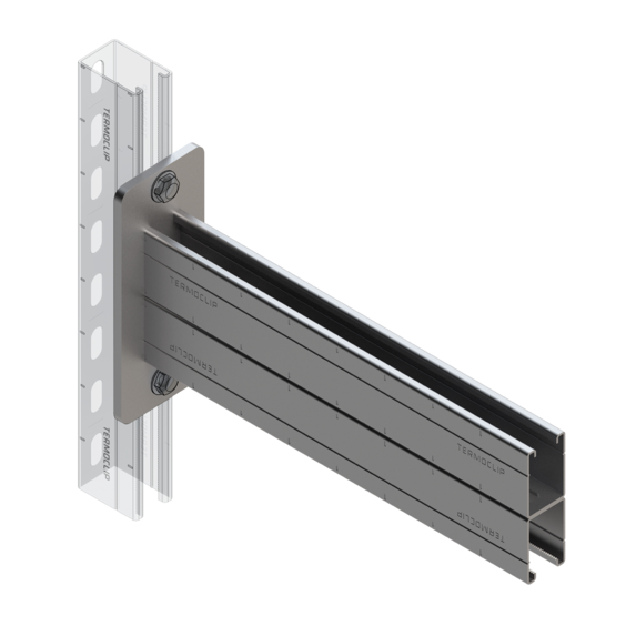 Консоль TCA 41х124D. Консоль сдвоенная TCA 41х124х2,5D