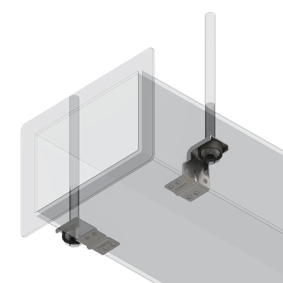 Кронштейн Z-образный TDZ 1,2F. Кронштейн Z-образный TDZ 1,2F