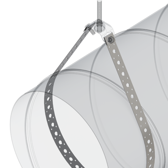 Металлическая перфорированная лента ЛС 1. Металлическая перфорированная лента ЛС 1 30м