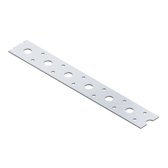 Металлическая перфорированная лента ЛС 1. Металлическая перфорированная лента ЛС 1 30м