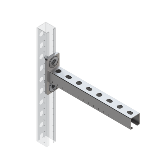 Консоль TCA 38x40. Монтажная консоль TCA 38x40x2,0