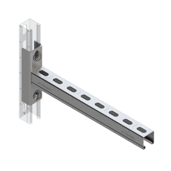 Консоль TCA U 41х41. Консоль седельная TCA U 41х41х2,0