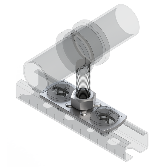 Пластина опорная для малых нагрузок TBP L 3F2. Пластина опорная для малых нагрузок TBP L 3F2