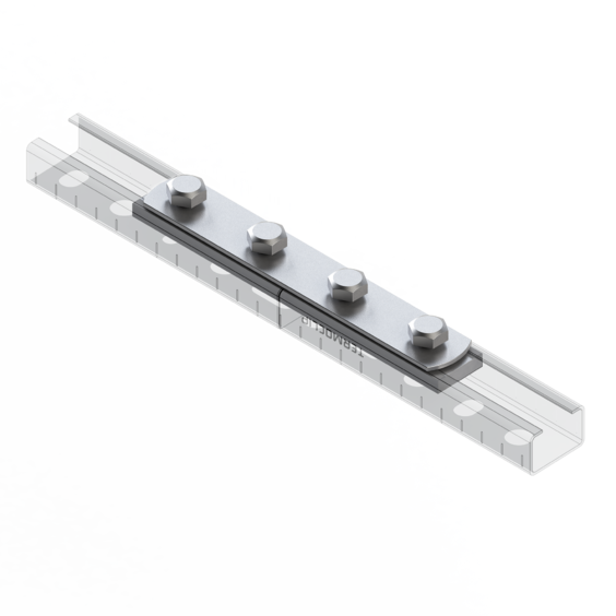 Соединитель профиля TSP SC 28. Соединитель профиля TSP SC 28 продольный