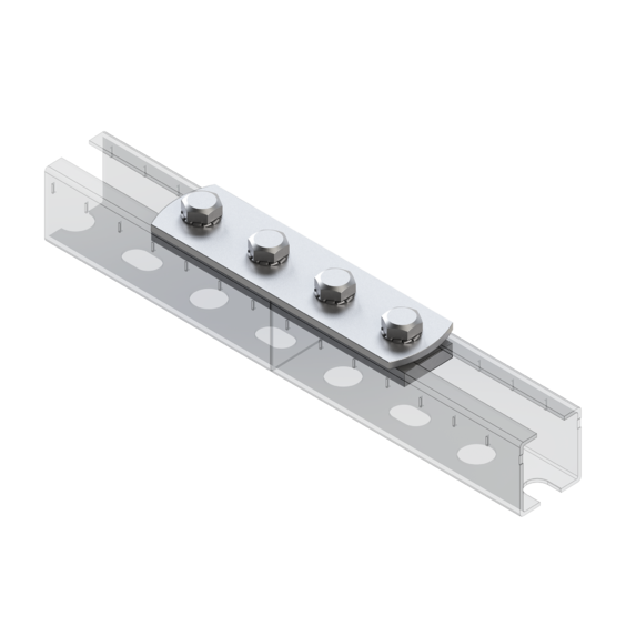 Соединитель профиля TSP SC 38-40. Соединитель профиля TSP SC 38-40 продольный