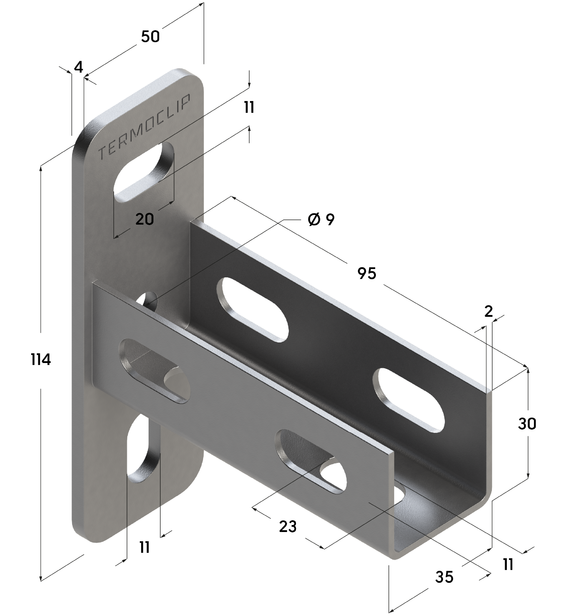 Фланец седельный универсальный TSF U 28 4F6. Фланец седельный универсальный TSF U 28 4F6