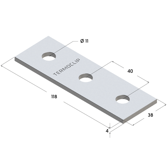 Пластина соединительная TCP 38-41 4F3. Пластина соединительная TCP 38-41 4F3