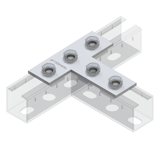 Пластина соединительная Т-образная TCP T 38-41 4F5. Пластина соединительная Т-образная TCP T 38-41 4F5