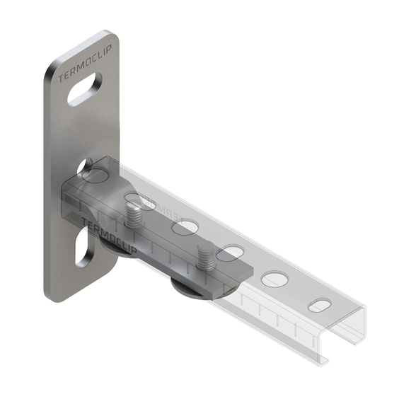 Фланец торцевой поперечный TEF T 28 4F2 M8. Фланец торцевой поперечный TEF T 28 4F2 M8