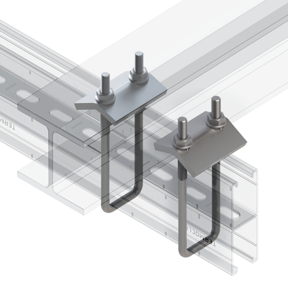 Зажим балочный TBC 41 (124) М10. Зажим балочный TBC 41 (124) М10