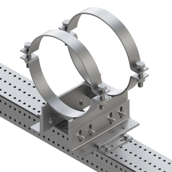 Скоба направляющей трубной опоры TBG 6F2. Скоба направляющей трубной опоры TBG 6F2