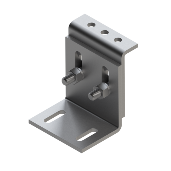 Опора трубная L-образная регулируемая TFA L 21-72. Опора трубная L-образная регулируемая TFA L 21-72