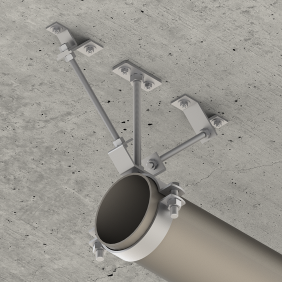 Угол опорный подвесной 135 6F2. Угол опорный подвесной 135 6F2