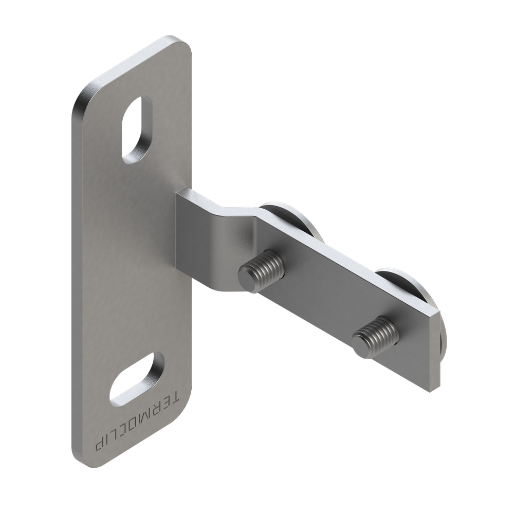 Фланец торцевой продольный TEF L 28 4F2 M8