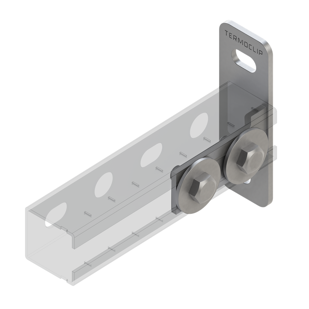 Применение Фланец торцевой продольный TEF L 38-40 4F2 M10