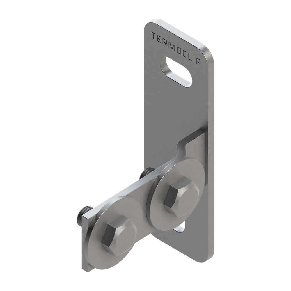 Фланец торцевой продольный TEF L 38-40 4F2 M10