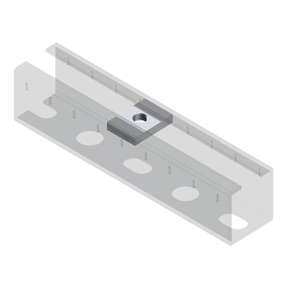 Применение Гайка профиля универсальная TNU 28-40 6F