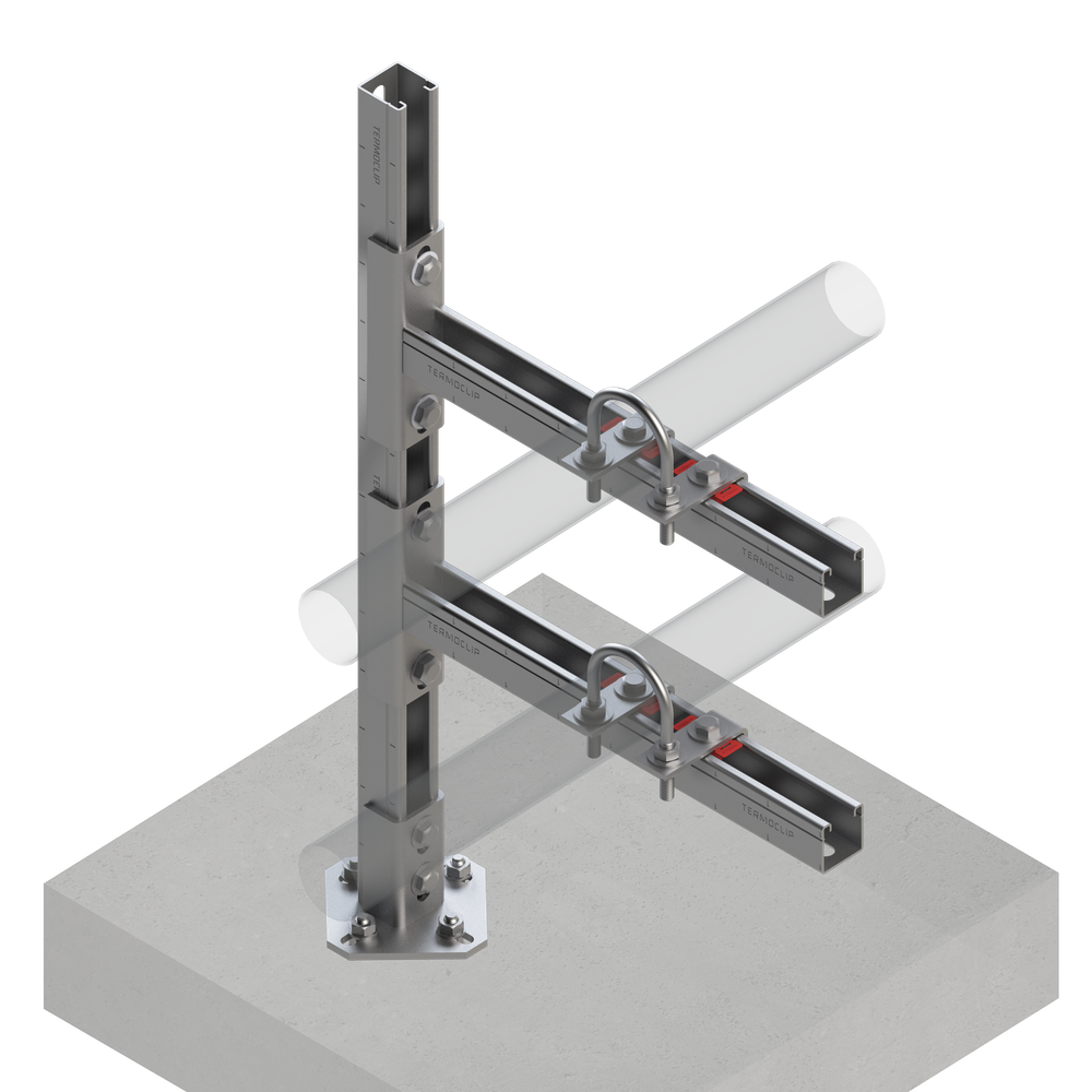 Применение Хомут U-образный TUB