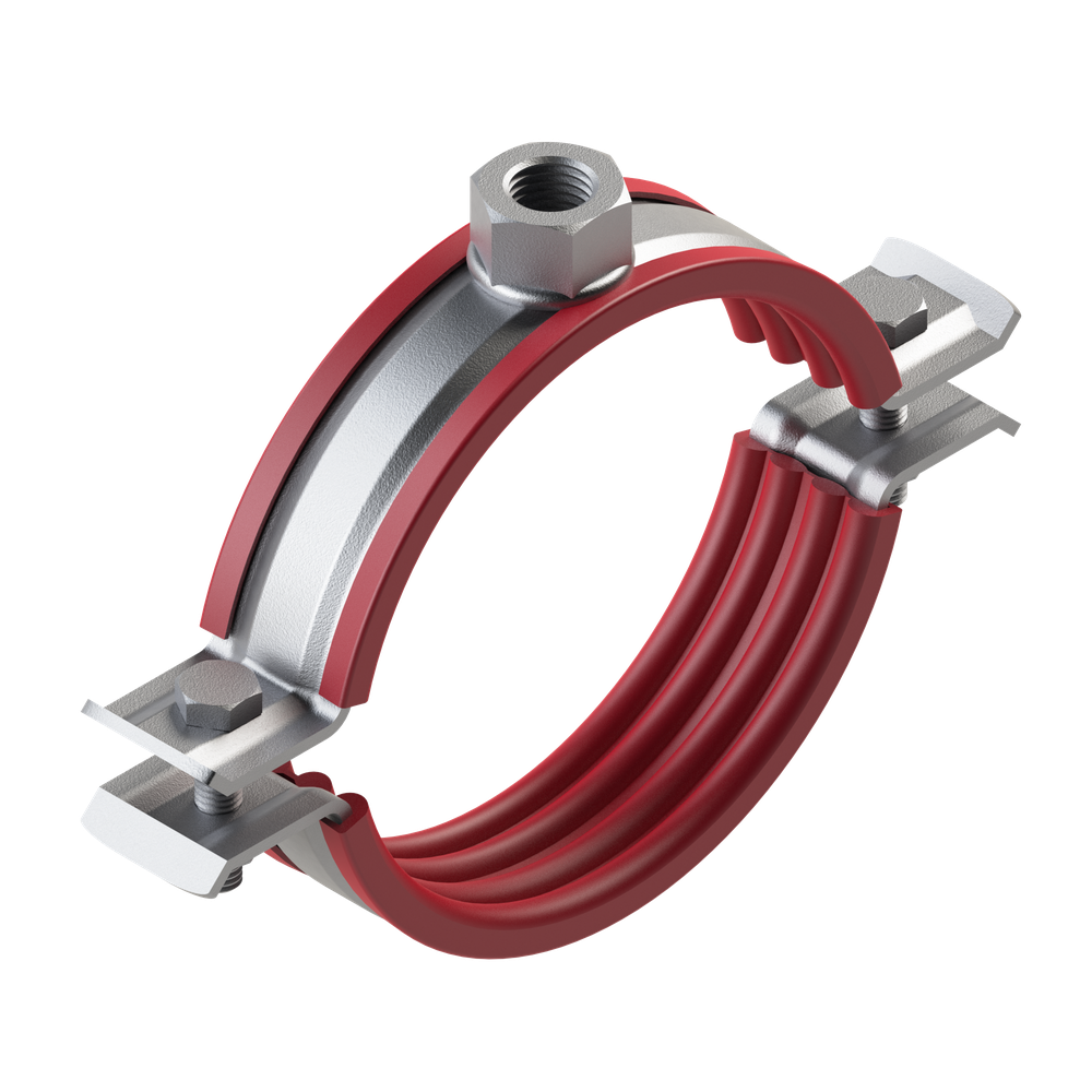 Хомут составной для высоких нагрузок PTI-HD со вставкой из термостойкого материала