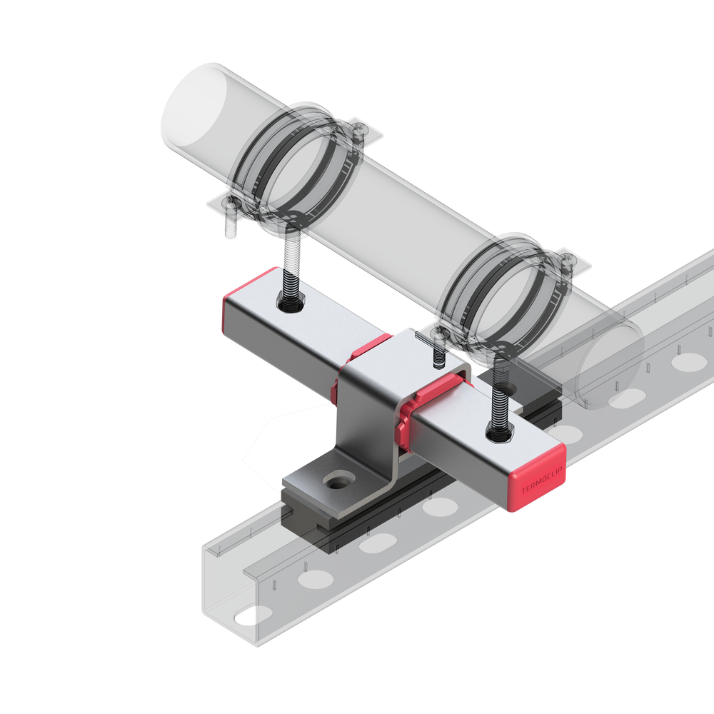Применение Опора подвижная TSA B40x25 F2