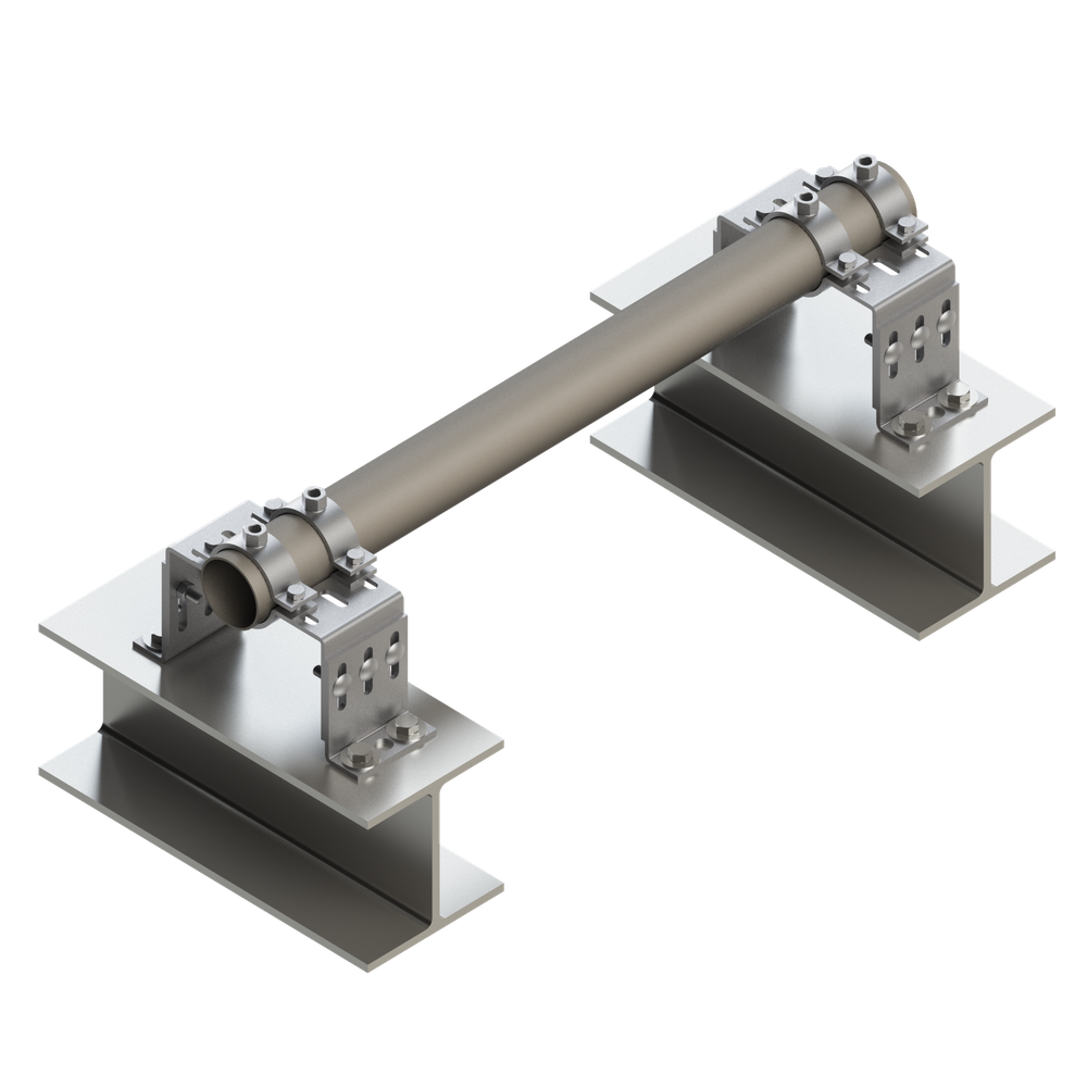 Применение Опора трубная L-образная регулируемая TFA L 73-326 6F