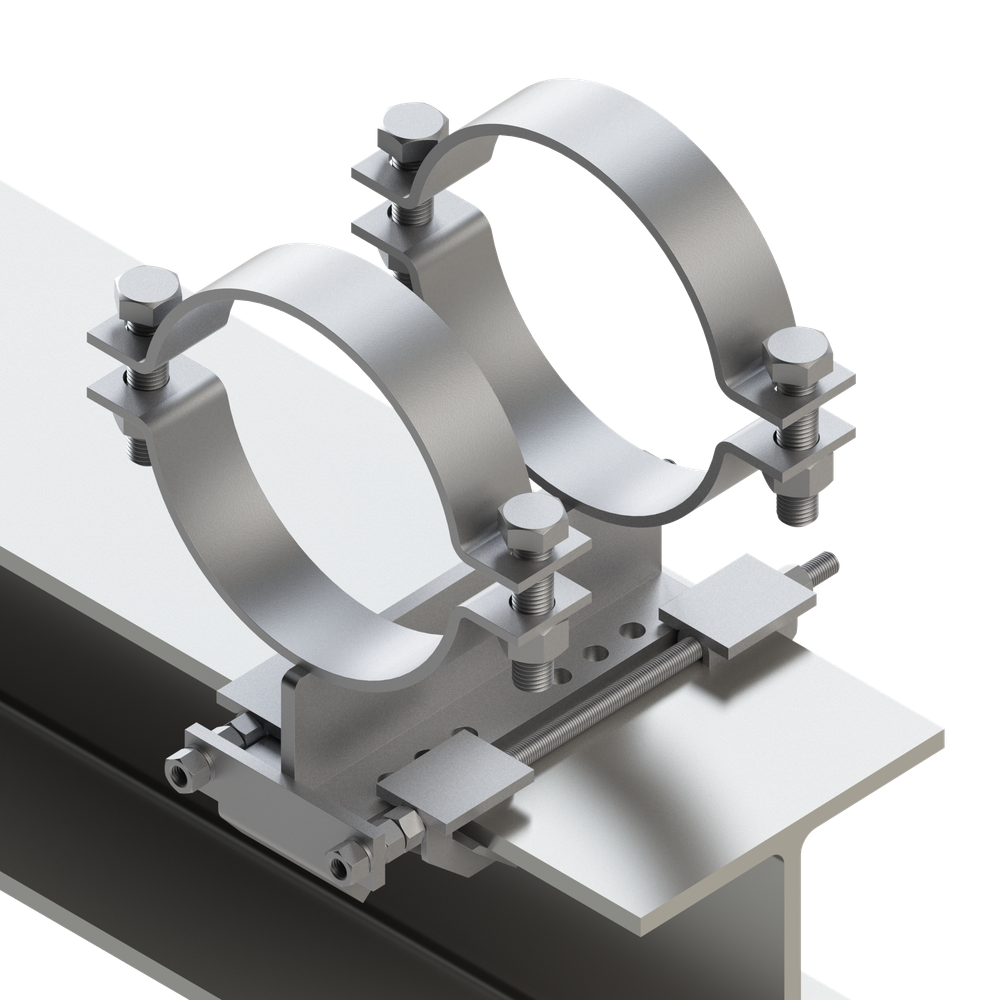 Применение Опора трубная TPF 1-2