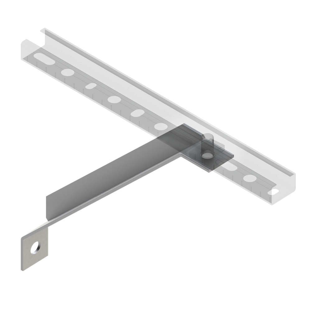 Применение Опора усиливающая TAB 45˚ 28 L240 2,5F2