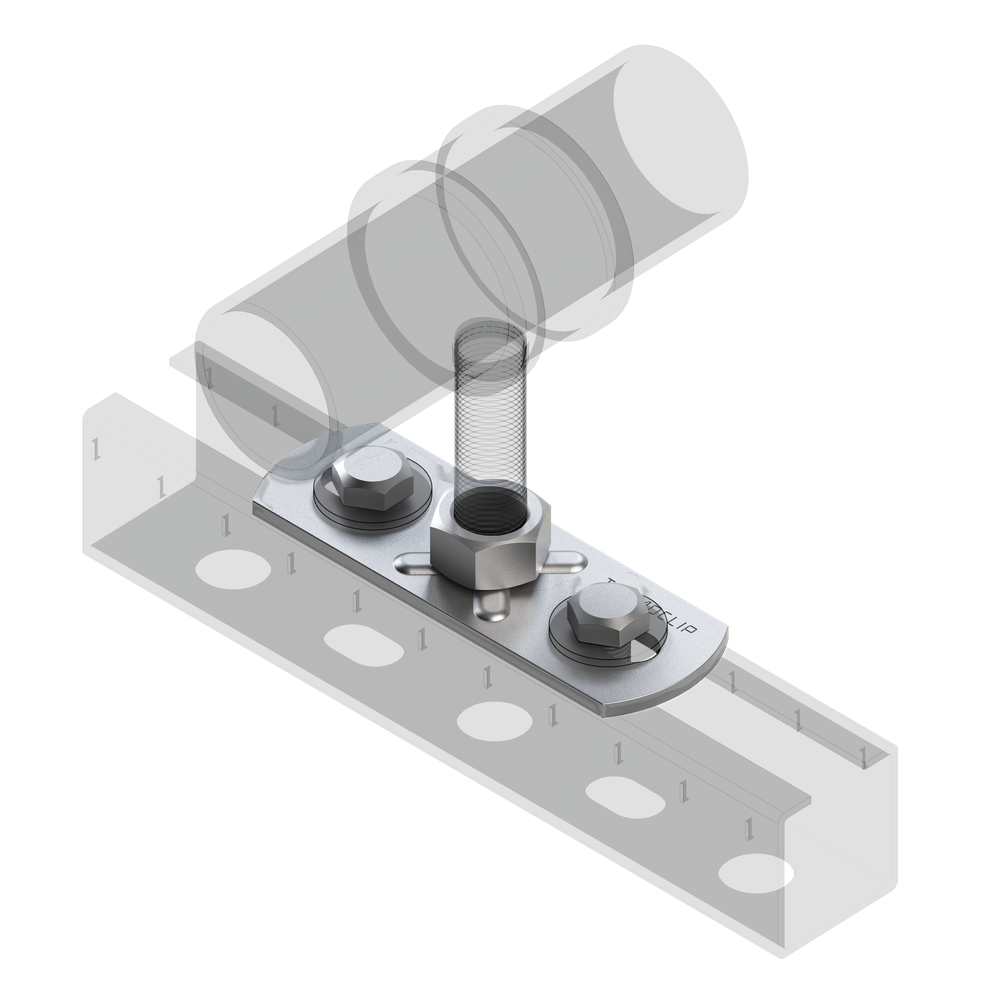 Применение Пластина опорная для средних нагрузок TBP M 4F2