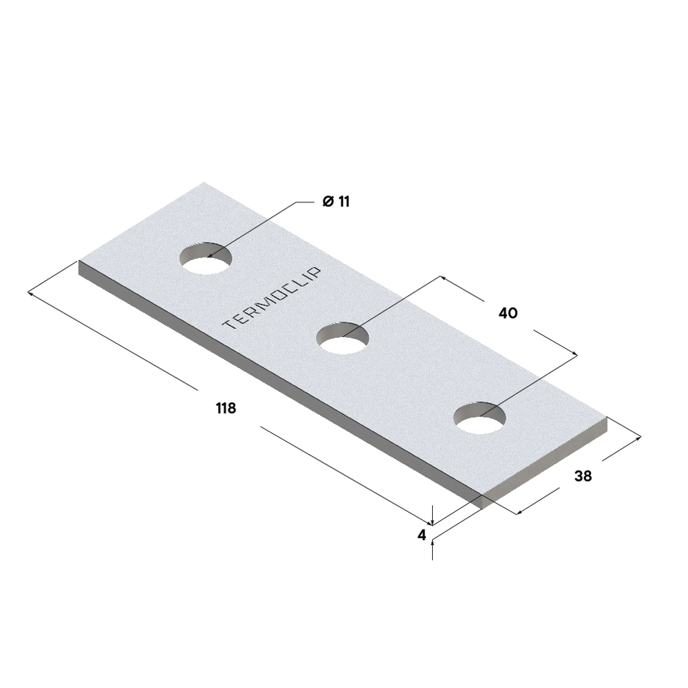 Чертеж Пластина соединительная TCP 38-41 4F3