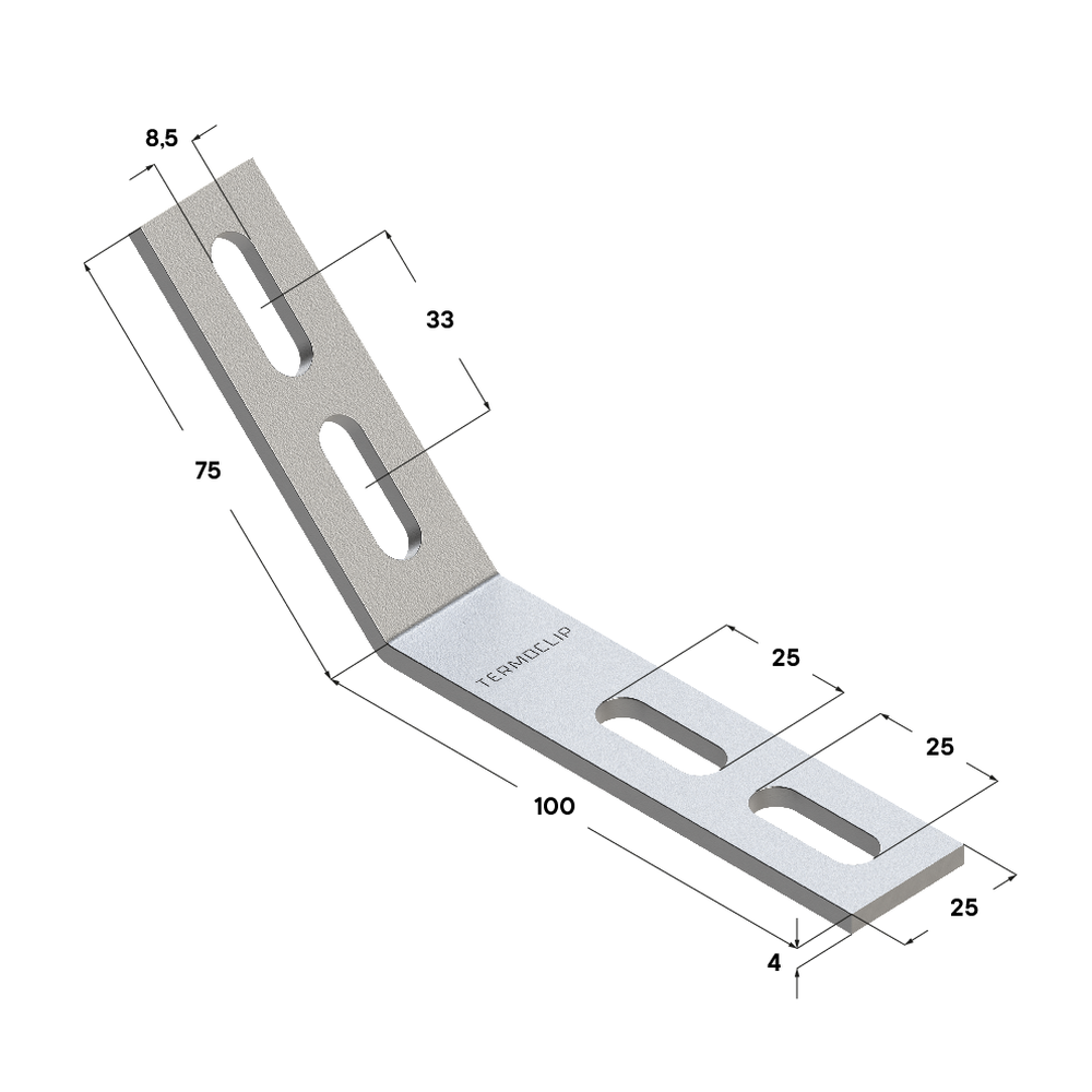 Чертеж Уголок ТА 45 ̊ 28 4F4