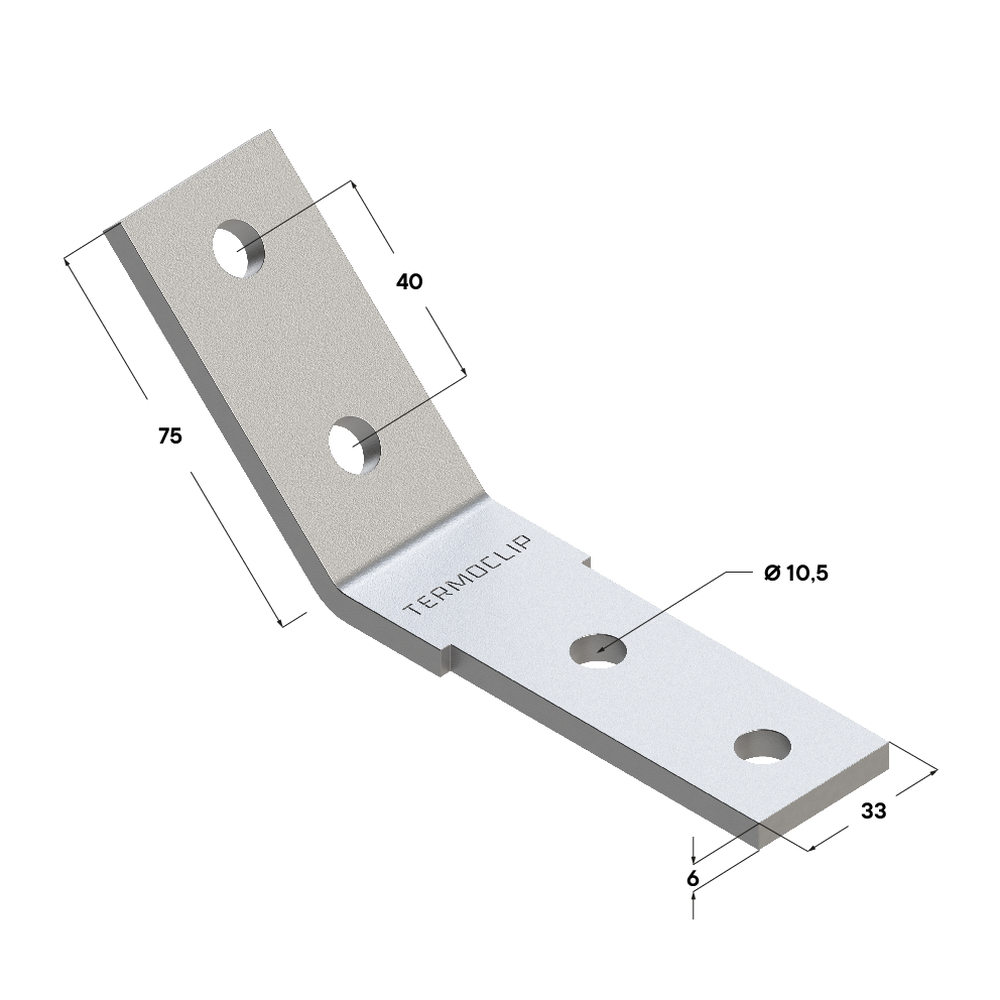Чертеж Уголок ТА 45 ̊ 38-41 6F4