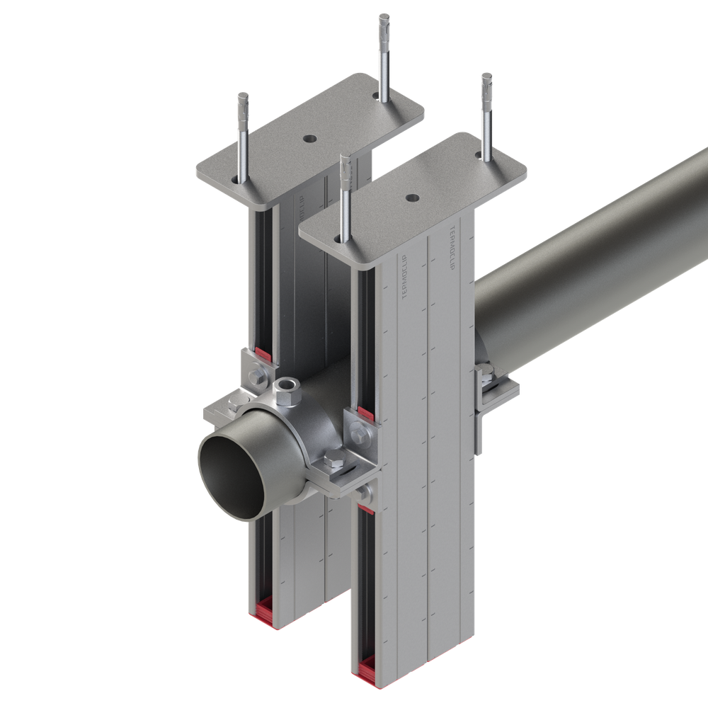 Применение Уголок трубный для тяжелых систем ТAP XD 6F2