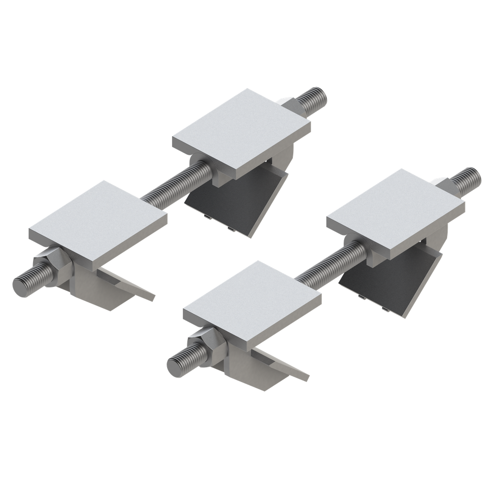 Применение Зажим тавровый направляющий трубной опоры TIG 6F